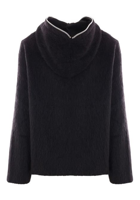 felpa full zip uomo nera OUR LEGACY | M4243FBH